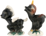 FANTASIA BABY PEGASUS & UNICORN VERNON KILNS FIGURINE PAIR.