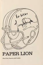 1963 DETROIT LIONS TEAM-SIGNED BOOK.