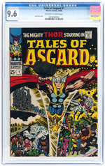 "TALES OF ASGARD" #1 OCTOBER 1968 CGC 9.6 NM.