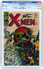 "X-MEN" #21 JUNE 1966 CGC 9.2 NM-.