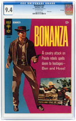 "BAT MASTERSON" #3 & "BONANZA" #22 CGC PAIR.