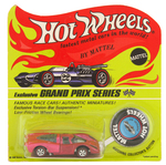 "HOT WHEELS PORSCHE 917" ON CARD - SALMON.