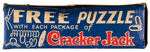 1930s “CRACKER JACK FREE PUZZLE” DIE-CUT DISPLAY BOX.