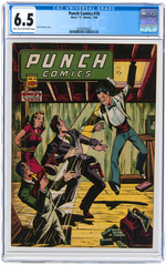 "PUNCH COMICS" #18 JULY 1946 CGC 6.5 FINE+.