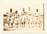 1915 CHICAGO AMERICAN GIANTS NEGRO LEAGUE TEAM PHOTO WITH HOF MEMBER PETE HILL.