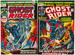 "MARVEL SPOTLIGHT" #5 & "GHOST RIDER" #1 COMIC BOOK PAIR (FIRST GHOST RIDER).