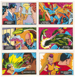 "SUPERMAN IN THE JUNGLE" A&BC ENGLISH GUM CARD SET.