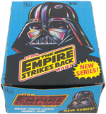 "STAR WARS: THE EMPIRE STRIKES BACK" TOPPS SECOND SERIES FULL GUM CARD DISPLAY BOX.