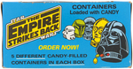 "STAR WARS: THE EMPIRE STRIKES BACK" TOPPS SECOND SERIES FULL GUM CARD DISPLAY BOX.