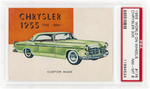 "WORLD ON WHEELS" TOPPS HIGH NUMBER/RED BACK #176 CHRYSLER 300 PSA NM-MT 8.