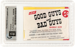 "GOOD GUYS AND BAD GUYS" LEAF UNOPENED GUM CARD WAX PACK GAI NM+ 7.5.