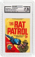 "THE RAT PATROL" O-PEE-CHEE UNOPENED GUM CARD WAX PACK GAI NM+ 7.5