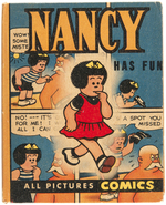 ALL PICTURES COMICS "NANCY HAS FUN" BLB.