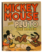 "MICKEY MOUSE AND PLUTO THE RACER" BLB.