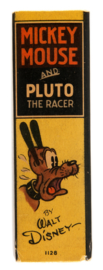 "MICKEY MOUSE AND PLUTO THE RACER" BLB.