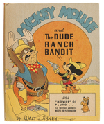 "MICKEY MOUSE AND THE DUDE RANCH BANDIT" BTLB.