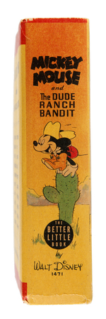 "MICKEY MOUSE AND THE DUDE RANCH BANDIT" BTLB.