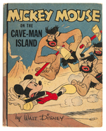 "MICKEY MOUSE ON THE CAVE-MAN ISLAND" WALT DISNEY FILE COPY BTLB.