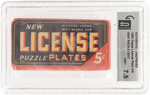 "LICENSE PLATES" O-PEE-CHEE UNOPENED 5¢ GUM CARD WAX PACK GAI NM+ 7.5.