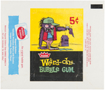 "WEIRD-OHS" FLEER GUM CARD SET WITH WRAPPER.