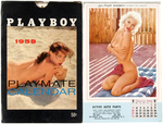 "PLAYBOY PLAYMATE CALENDAR" LOT.