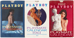 "PLAYBOY PLAYMATE CALENDAR" LOT.