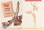 PIN-UP CALENDAR LOT.