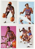 "HARLEM GLOBETROTTERS" FLEER GUM CARD SET WITH WRAPPER.