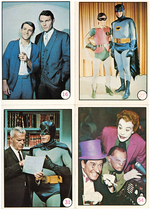 BATMAN COLOR PHOTOS (BATLAFFS) TOPPS GUM CARD SET.