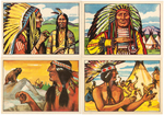 "TOTEM POLE TALKING SIGNS" LEAF GUM CARD SET.