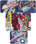 "SPACE FLEET" SKELLY GASOLINE PREMIUM CARD SET.