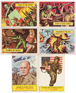 "BATTLE" TOPPS GUM CARD SET.