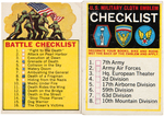 "BATTLE" TOPPS GUM CARD SET.