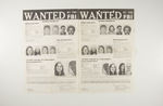PATTY HEARST "WANTED BY THE FBI" PAIR OF 1974-1975 ORIGINAL MAILED "WANTED" FLIER #475A AND #475AA.