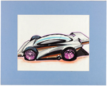 HOT WHEELS 1989 CONCEPT ORIGINAL ART.