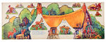 "THE HOUSE OF THE SEVEN DWARFS FROM WALT DISNEY'S SNOW WHITE DEAN'S CUT-OUT BOOK."