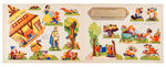 "THE HOUSE OF THE SEVEN DWARFS FROM WALT DISNEY'S SNOW WHITE DEAN'S CUT-OUT BOOK."