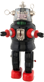 "MECHANIZED ROBOT" BOXED BATTERY-OPERATED TOY.