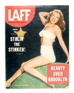 "LAFF" MAGAZINE FEATURING MARILYN MONROE.