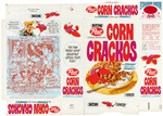 POST "CORN CRACKOS" FILE COPY CEREAL BOX FLAT WITH "MAGIC MONOCLE" OFFER.