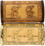 "MICKEY MOUSE BANK" ZELL BANK PAIR.