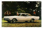 1967 LINCOLN CONTINENTAL CAR DEALERSHIP SIGN PAIR.