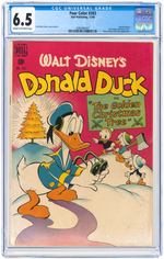 "FOUR COLOR" #203 DECEMBER 1948 CGC 6.5 FINE+ (DONALD DUCK).