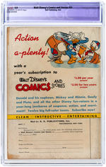 "WALT DISNEY'S COMICS AND STORIES" #31 APRIL 1943 CGC RESTORED 5.0 SLIGHT (C-1) VG/FINE.