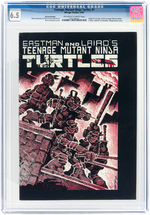 "TEENAGE MUTANT NINJA TURTLES" #1 (2nd PRINT) & #3 (1st PRINT) CGC PAIR.