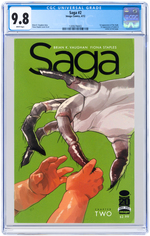 "SAGA" #1-2 CGC PAIR.