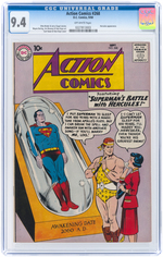 "ACTION COMICS" #268 SEPTEMBER 1960 CGC 9.4 NM.