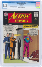 "ACTION COMICS" #323 & #354 CGC PAIR.