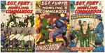 "SGT. FURY AND HIS HOWLING COMMANDOS" COMIC BOOK LOT.