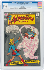 "ADVENTURE COMICS" #395 JULY 1970 CGC 9.6 NM+.